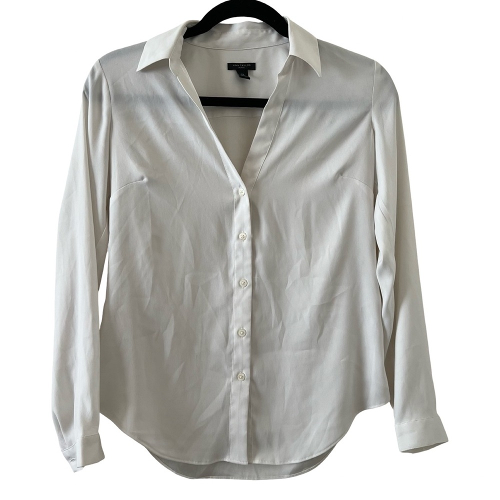 Ann Taylor Button Down Top